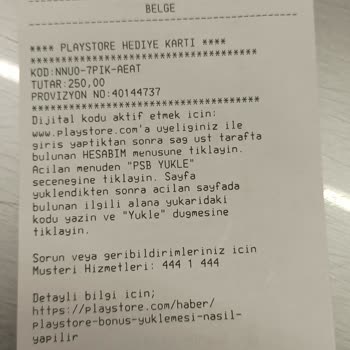 Carrefour, Google Playstore Kart Diye Türk Telekom Kartı Satıyor!