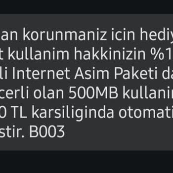 Vodafone Yanlış Bilgilendirme Sonucu Haksız Aşım Ücreti