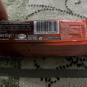 Eti Canga Cookie Ambalajda Açıklık