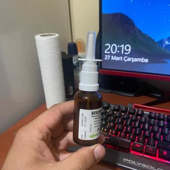 World Medicine Yeni Alınan Beklomil Burun Spreyi Şişe Dibinde Geldi