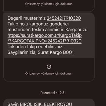 Elektroyou Ürün Göndermiyor
