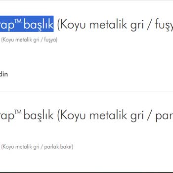 Dyson 20mm Başlık Aylardır Yok
