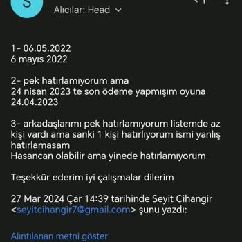 Masomo Hesap Kurtarma İlgisizlik