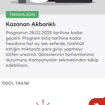 Kazanan Akbank'LI Kampanyası