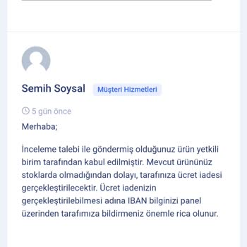 Karspor Değişimi Onaylanan Ürün Stokta Var Ama Yok Deniliyor