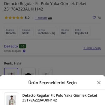 N11 DeFacto Ürünümü İptal Etti
