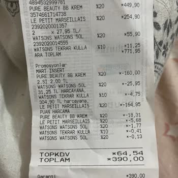 Watsons BB Krem Tester Olmadığı İçin Yanlış Ton Önerildi