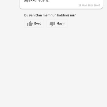 Cottonhill Kargoya Verilip İade Alindi