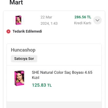 Exporgin Olmayan Ürünün Ücreti Tahsil Edildi Param İade Edilmiyor