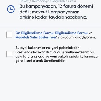 Turkcell Yeni Paket Ücretlendirmesindeki Mağduriyetim