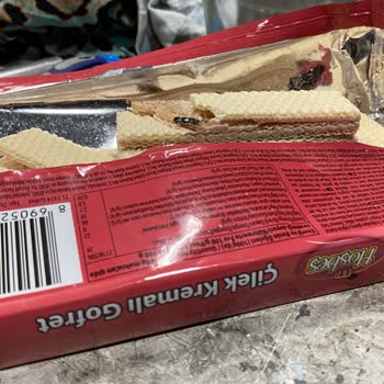 Eti Gıda Eti Hoşbeş Gofret İçinde Yabancı Madde.