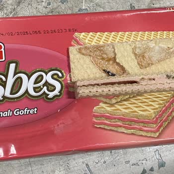 Eti Gıda Eti Hoşbeş Gofret İçinde Yabancı Madde.