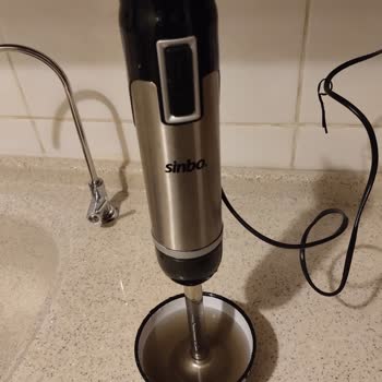 Sinbo Blender Çalıştırınca Siyah Bir Şeyler Geliyor