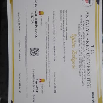 Antalya Akev Üniversitesi Belgelerimi E-devlet Göremiyorum Ne Yapmalıyım