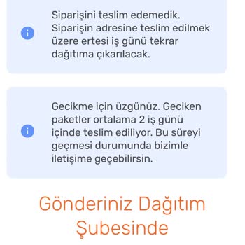 Aras Kargo Kargolarımı Getirmiyor İade Ediyor