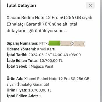 Epttavm'da İptal Edilen Telefon Satışı Hayal Kırıklığı