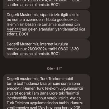 Türk Telekom İnternet Kurulumuna Gelmiyor!