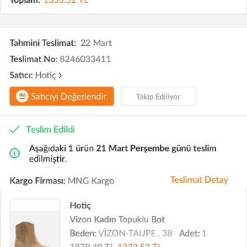 Trendyol'dan Aldığım Ama Tarafıma Boş Kutu Olarak Gönderilen Ürün