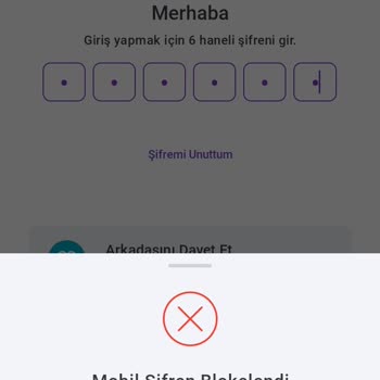 Hadi - TOMBANK Hadi Hesabım Ve Güvenlik Sorusu Blokesi Kaldırma Sorunu