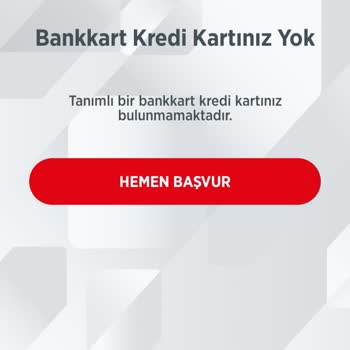 Ziraat Bankası Kredi Kartı Alamıyorum