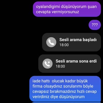 Tontonnkids (Instagram) Bayramlık Sipariş Hayal Kırıklığı