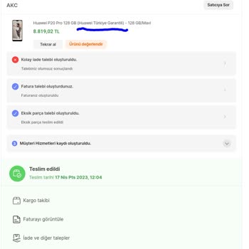 Hepsiburada'nın Kaçak Telefon Satması Hk.