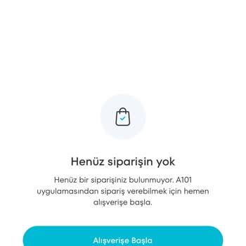 A101 Online Sitesinden Yaptığım Alışveriş Siparişlerimde Görünmüyor