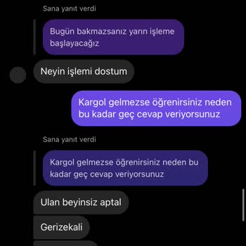 Shopier Küfür Hakaret Başka Ürün Gönderme