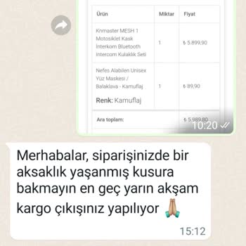 Knmaster Elektronik Alışverişinde Yaşanan Gecikme Ve Müşteri Memnuniyetsizliği
