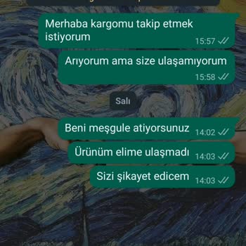 Charme Butik Siparişimi Yollamadı