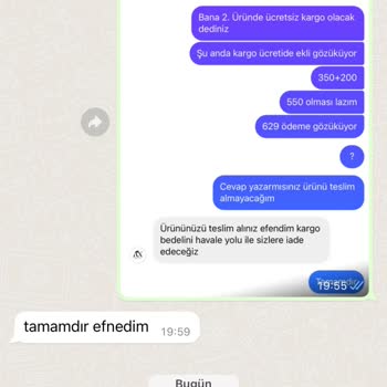 Alo 170 Çalışma ve Sosyal Güvenlik İletişim Merkezi Online Alışverişte Yanıltıcı Kargo Vaadi