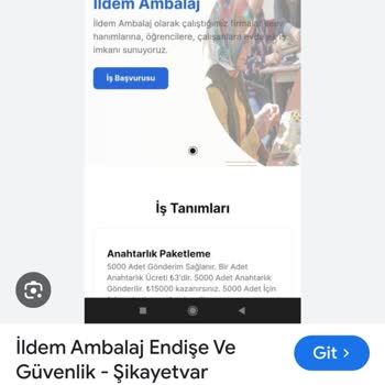 İldem Ambalaj Tedbir Amaçlı Yapıyorum