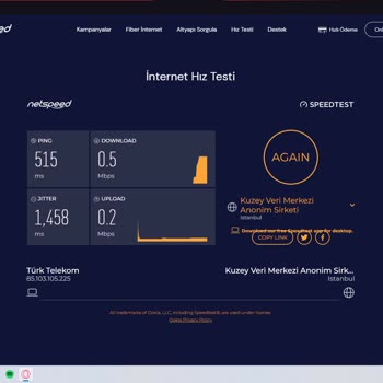 Türk Telekom Ev İnterneti Sorunu