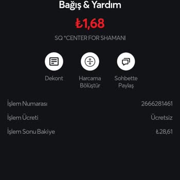 Papara Hesabımdan Bilgim Dışında Bağış Yapılmış
