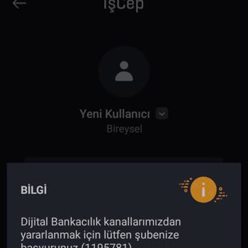 İş Bankası Dijital Kanallardan Yararlanmak İçin Şubemize Başvurunuz