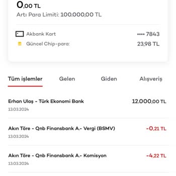 Akbank Bloke Gelen Hesap