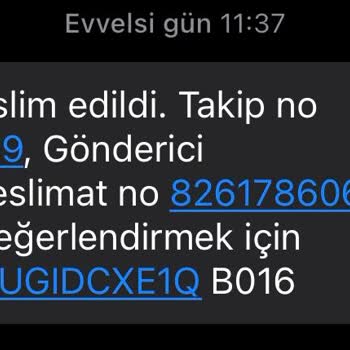 MNG Kargo Kargomu Teslim Almadığım Halde Teslim Aldı Diye Mesaj Geldi