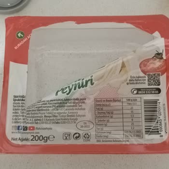 Bahçıvan Dil Peyniri Paket İçeriği