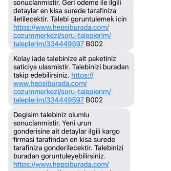 Hepsiburada Değişimini Onaylayıp Göndermediler