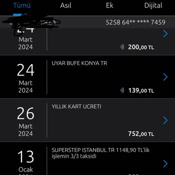 Yapı Kredi Yıllık Aidat İade Talebi
