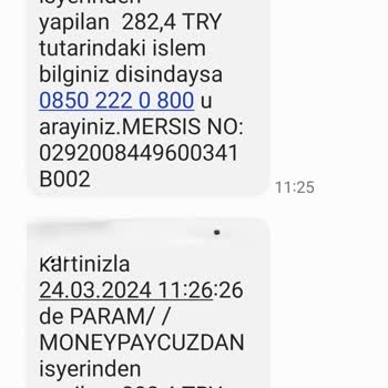 MoneyPay Migros Hemen Uygulamasında Hizmet Alınmadan 2 Kere Ödeme Alınması