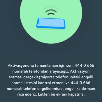 CepteTeb Aktivasyon İçin Yurt Dışına Çağrı Göndermeme Problemi