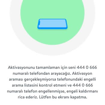 CepteTeb Aktivasyon İçin Yurt Dışına Çağrı Göndermeme Problemi