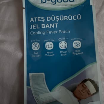 B-good Ateş Düşürücü Jel Bantların Yapışmaması