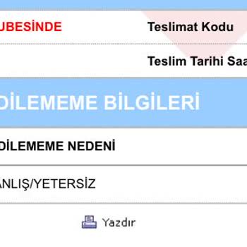 Aras Kargo Kargo Teslimat Problemi