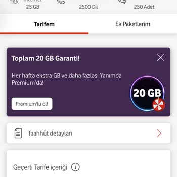 Vodafone Sürekli Fazla Fatura Yansıtması