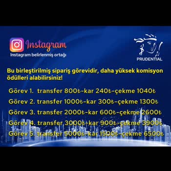 Prudential Instagram Para Kazanma Vaadi