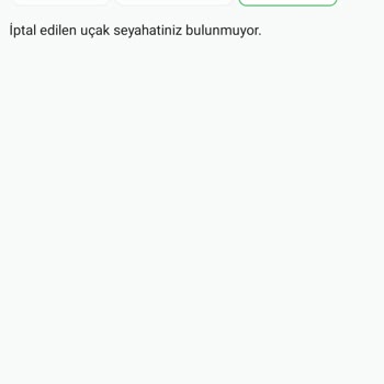En Uygun Olmayan Biletimi İptal Etti