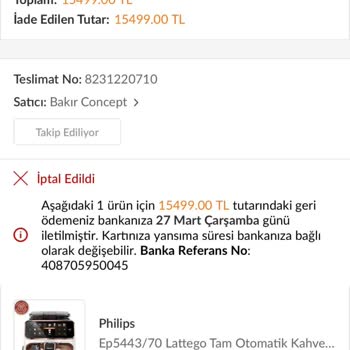 Trendyol Tek Taraflı Haksız Ürün Siparişinin İptal Edilmesi