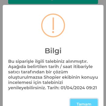 Shopier Siparişim Ulaşmadı Paramı İade Edin